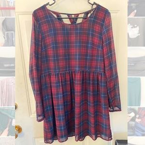 Large H&M dress plaid